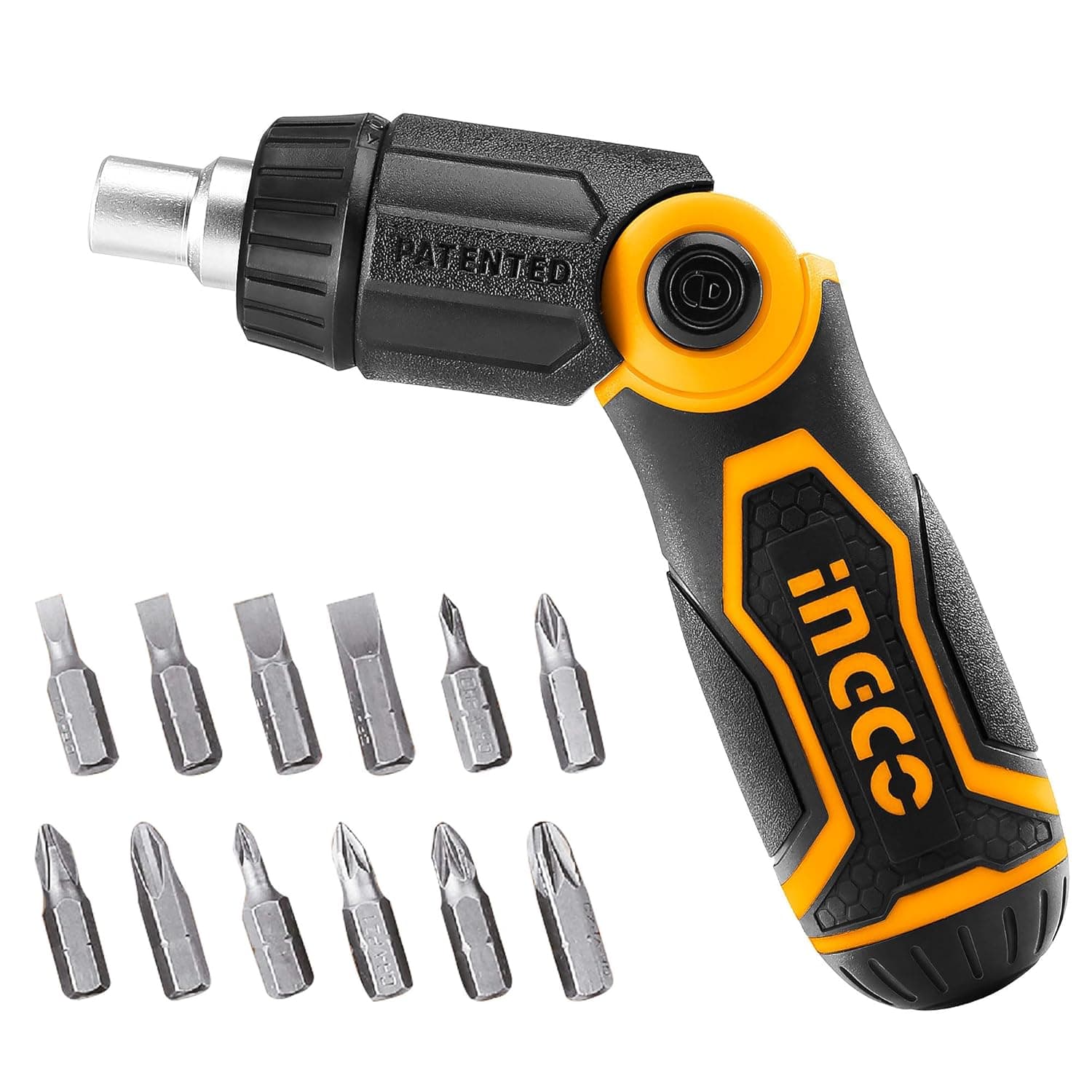 Ingco 13 IN 1 Ratchet Screwdriver set (1 Set) (AKISD1208)
