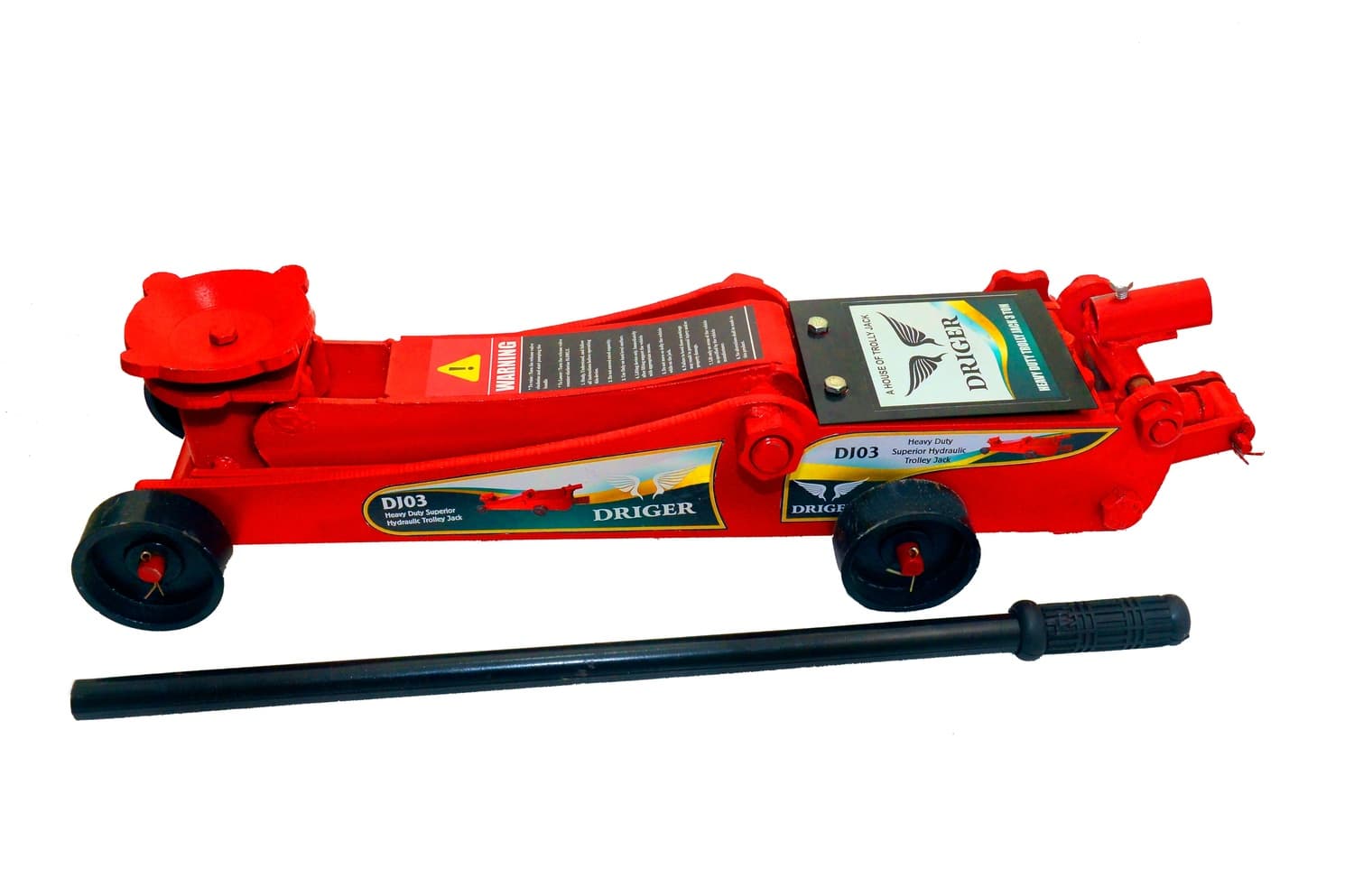 Driger 3 Ton Hydraulic Trolley Jack | Heavy Duty C(DJ03)