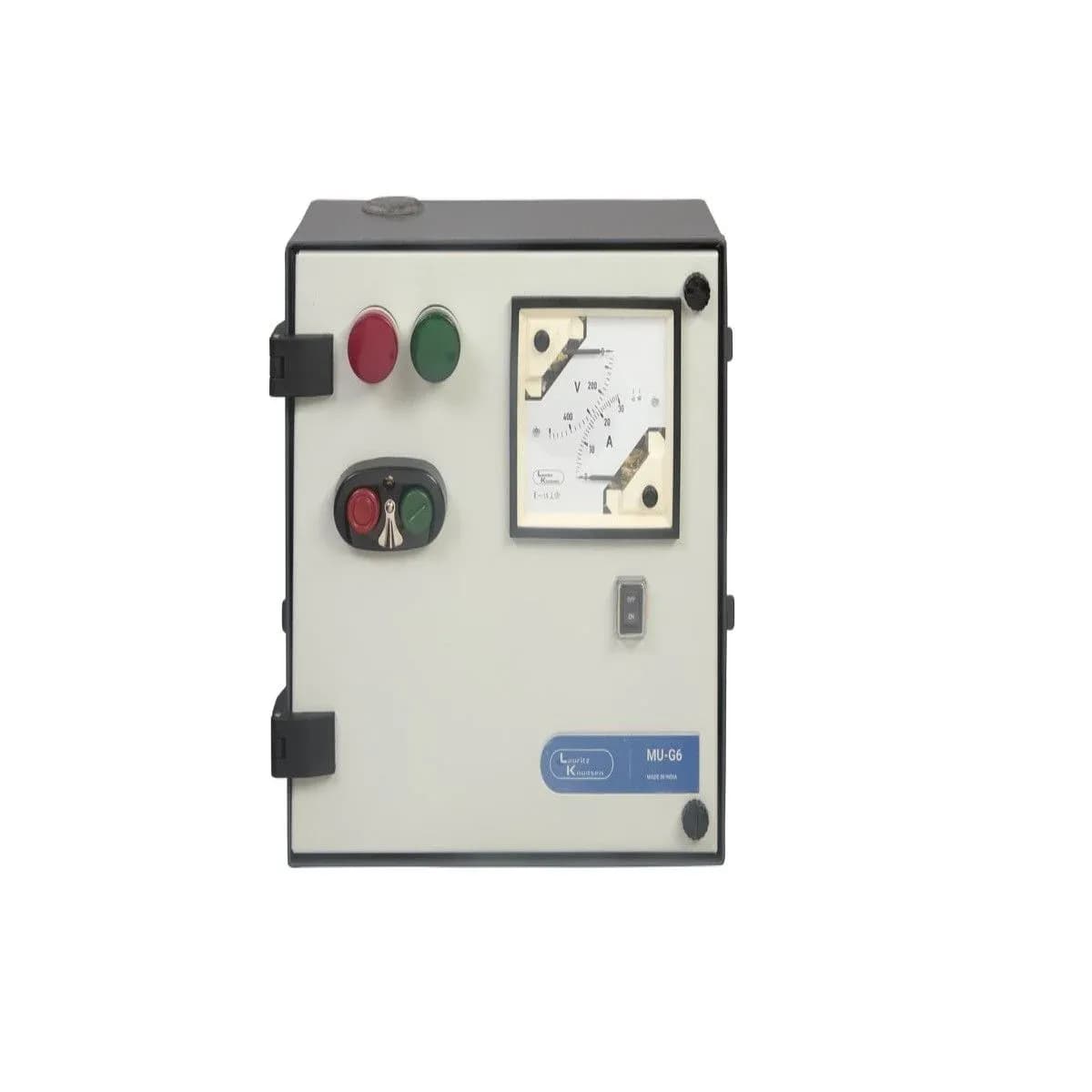 Lauritz Knudsen MU-G6 Three Phase Submersible Pump Controllers (With Single Phase Preventer) of 6HP | Relay Range 9-14A | DOL (With Wideband Coil)