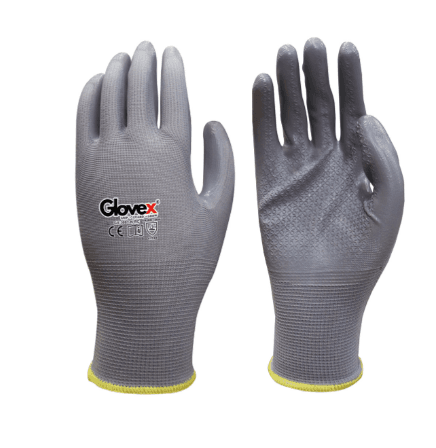 Nitrile Rubik Coated Gloves(GX-3001-N-RC) (PACK OF 600 PRS)