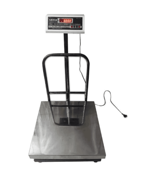 Voda 300kg and 50g Accuracy Heavy Duty Platform Weighing Machine with 1 Year Warranty, VSP-300(Voda 300kg and 50g Accuracy )