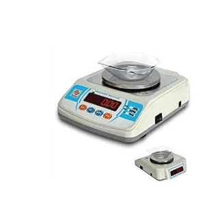 Voda 600g and 10mg Accuracy Jewellery Weighing Machine without Cover with 1 Year Warranty VSJ-600 GEM(VSJ-600 GEM)