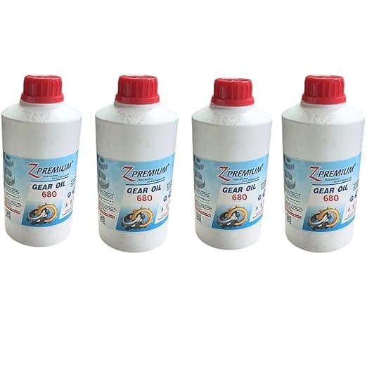 ZPremium Gear Oil 680, 1 Litre ? High Viscosity Gear Lubricant with Excellent Oxidation Resistance, Wear Protection, and Thermal Stability for Gears, (Gear Oil 680)