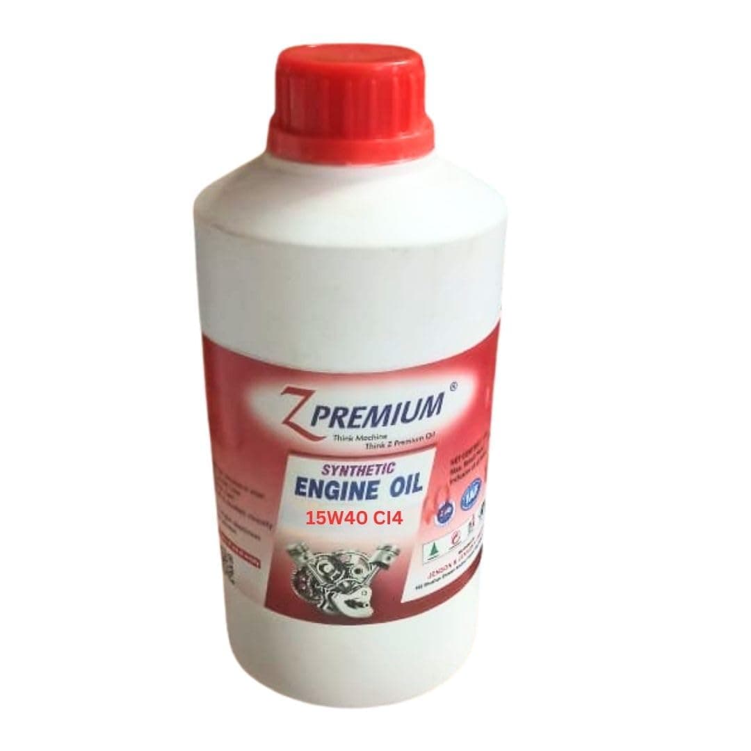 ZPremium 15W40 CI4 Engine Oil | 1 Litre | Heavy-Duty Diesel Engine Lubricant for Cars, Trucks, Tractors & Commercial Vehicles (ZPremium 15W40 CI4 Engine Oil)