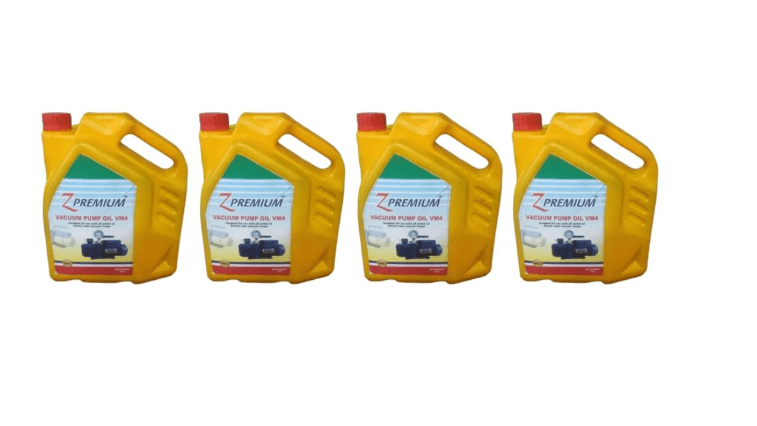 ZPremium Vacuum Pump Oil For Vacuum Pump Lubrication, Heat Dissipation, Contaminant Removal (Vm4) - 5 Lit (pack of 4)